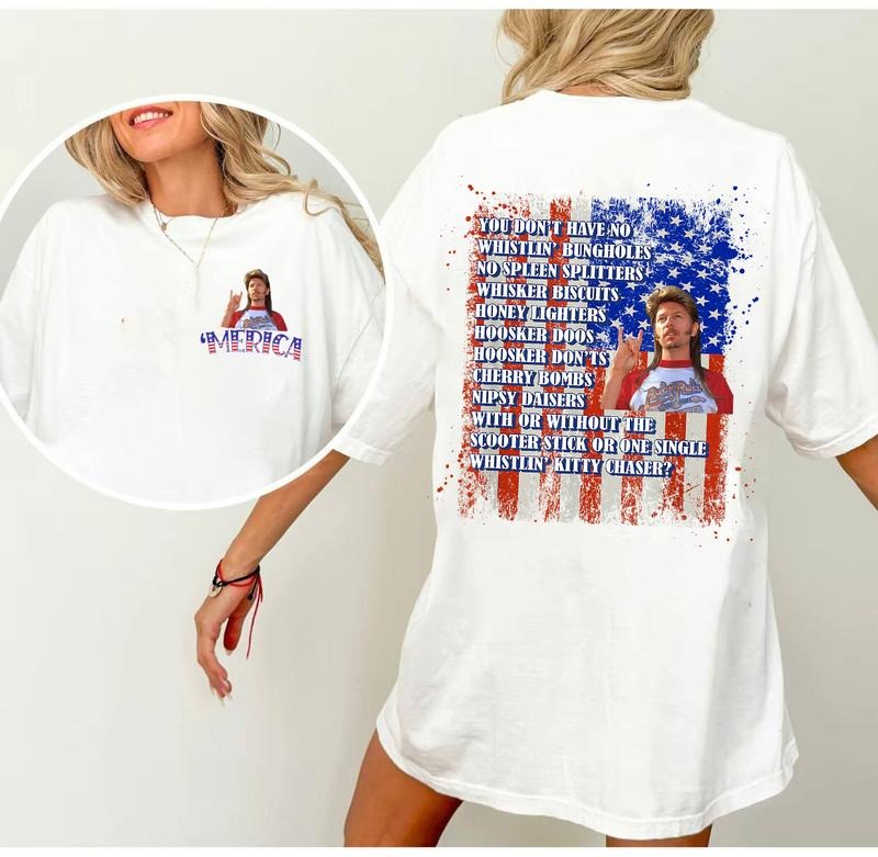 Merica Joe Dirt Tee Shirt, 4th Of July Funny Shirt, Independence Day Tshirt, Trendy Summer Tee, Patriotic Shirt Hoodie,...