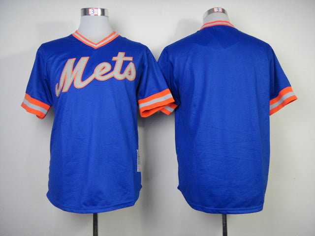 Mets Blank Blue Pullover 1983 Retro
