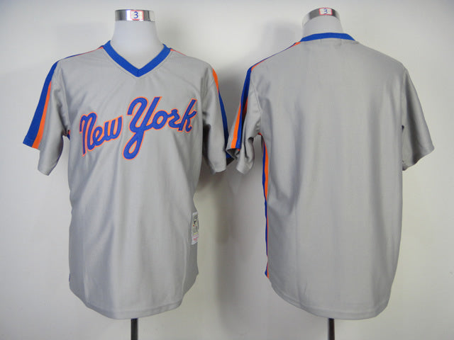 Mets Blank Gray Retro