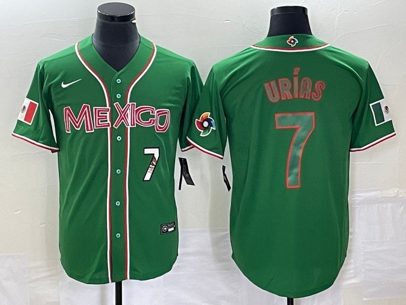Mexico 2023 World Cup #7 Julio Urías 2023 World Cup Style 35