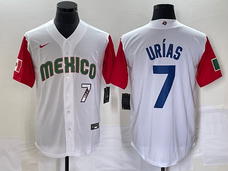 Mexico 2023 World Cup #7 Julio Urías 2023 World Cup Style 42