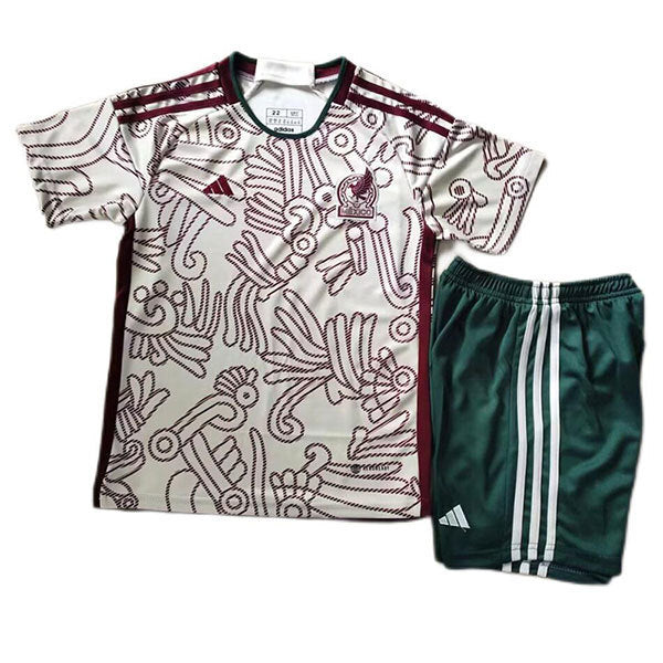 Mexico Kids 2022 Away Soccer Kit