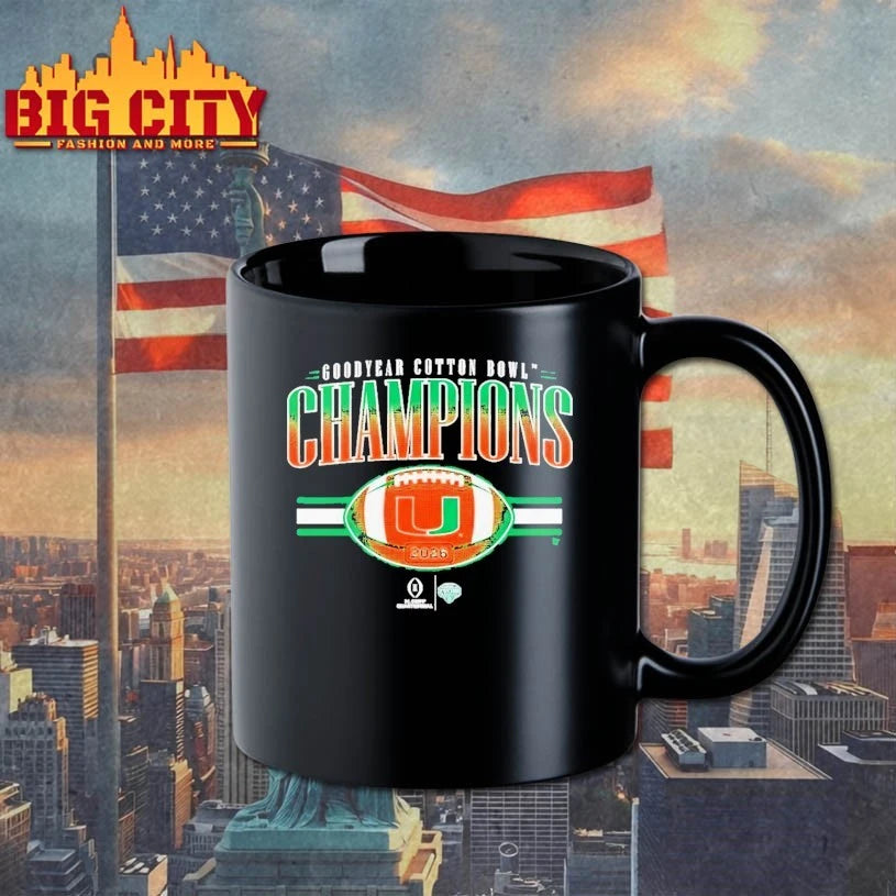 Miami 2026 Cotton Bowl Champions Shirt