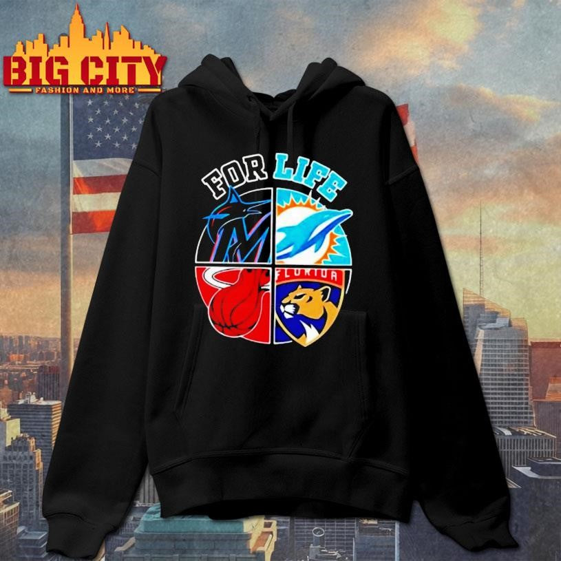 Miami For Life Logo Sports 2026 Shirt