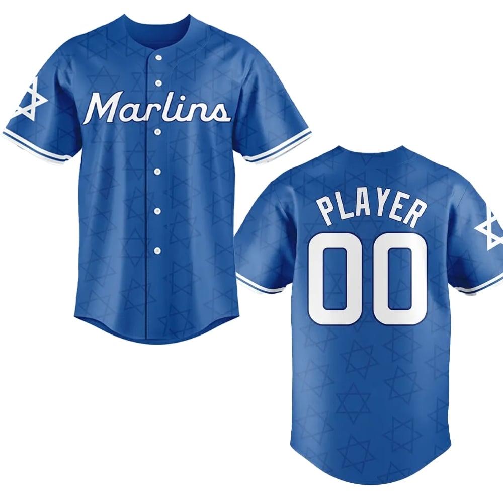 Miami Marlins 2025 Jewish Heritage Night Baseball Jersey - Grishko.com T-Shirts, Hoodie, Sweatshirt | WearSparks.com