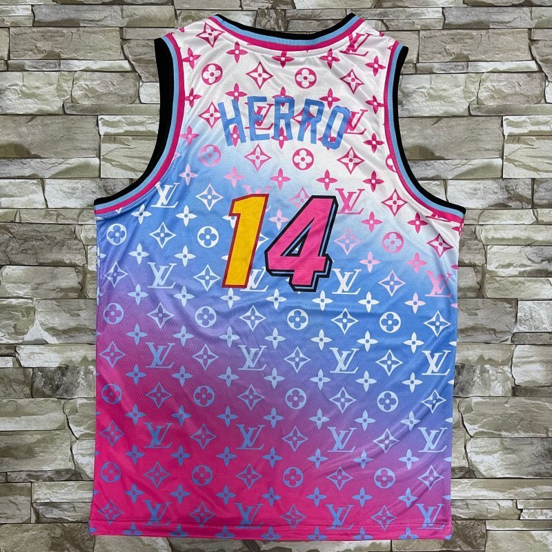 Miami Heat #14 Tyler Herro Heat 14 s-xxl Style 1