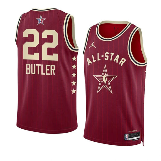 Miami Heat #22 Jimmy Butler 2024 NBA All-Star Swingman Jersey Style 1