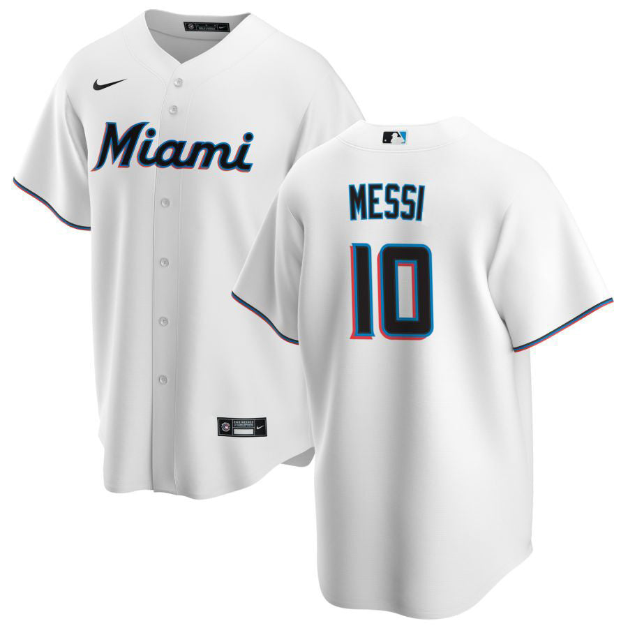 Miami Marlins #10 Leo Messi