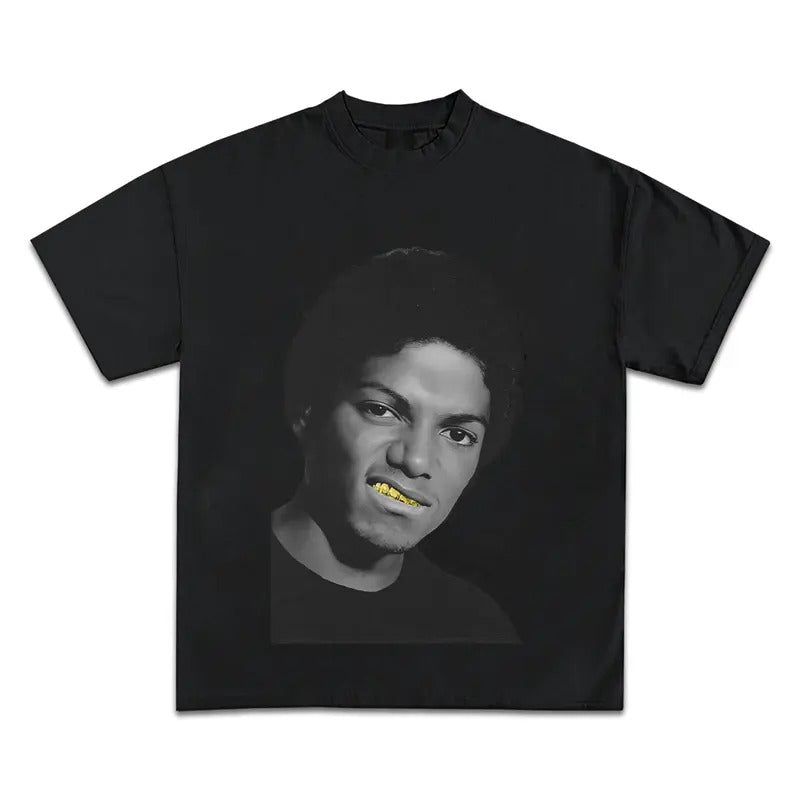 Michael Jackson "Gold Grill" Graphic Tee Shirt Hoodie, Sweatshirt | WearSparks.com