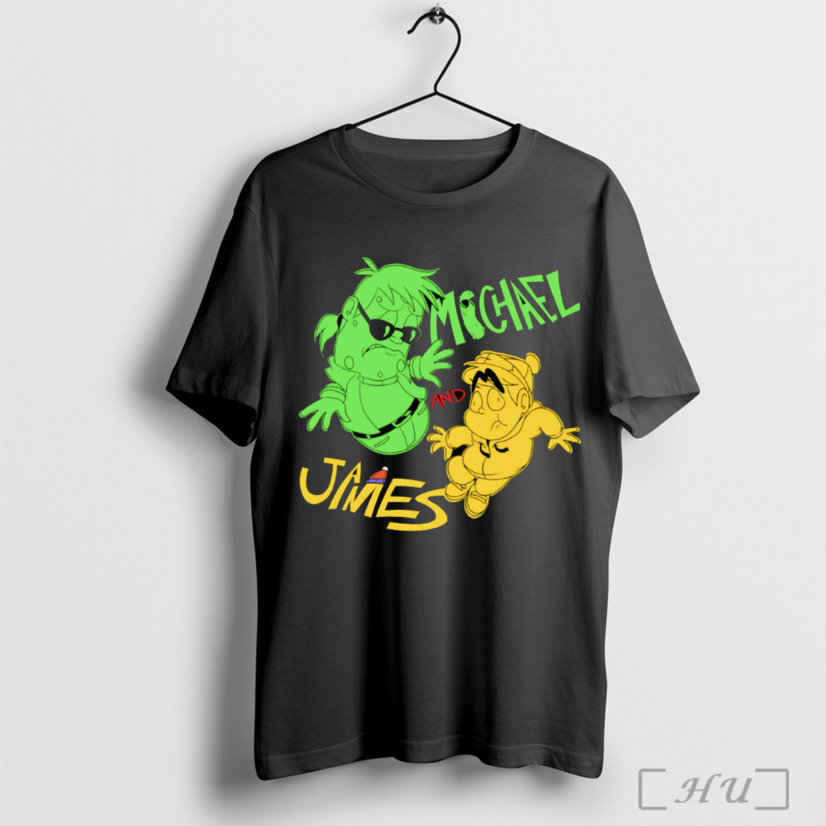 Michael And James Cartoon T Shirt