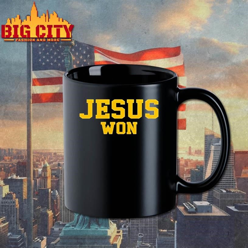 Michigan Coaches Jesus Won Shirt