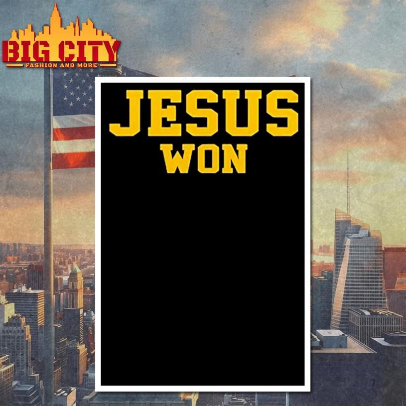 Michigan Coaches Jesus Won Shirt
