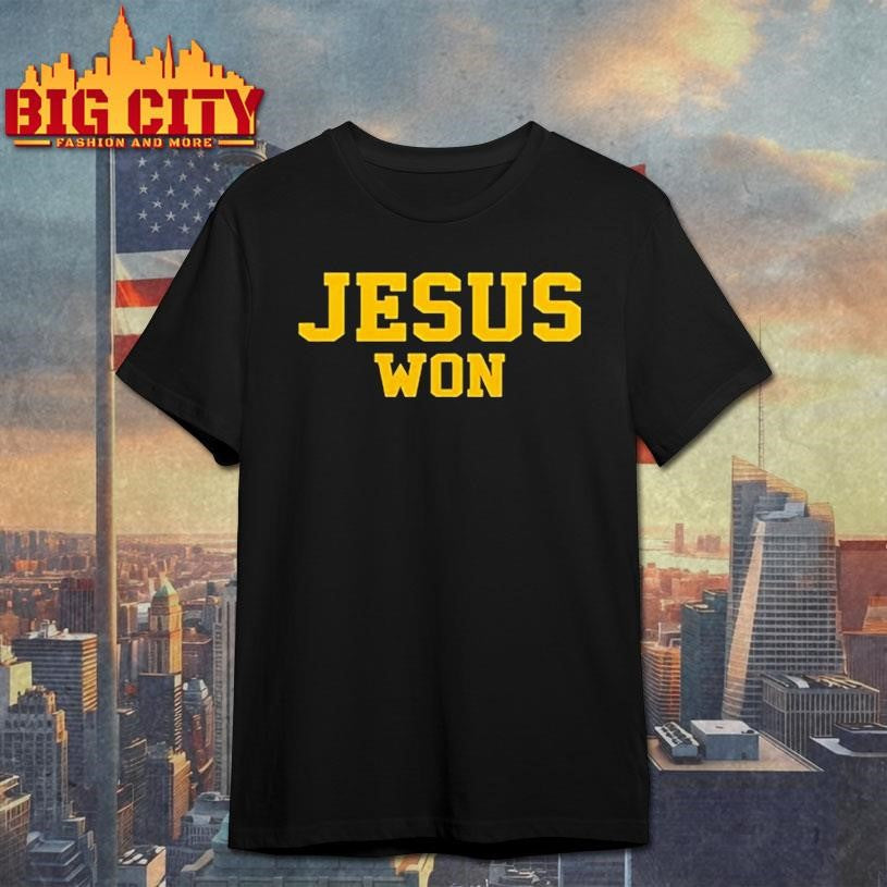 Michigan Coaches Jesus Won Shirt