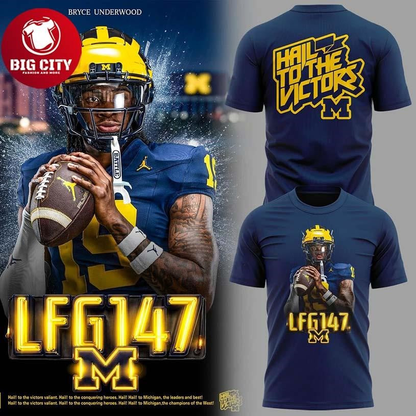 Michigan Wolverines Underwood 2026 Two Sided Shirt
