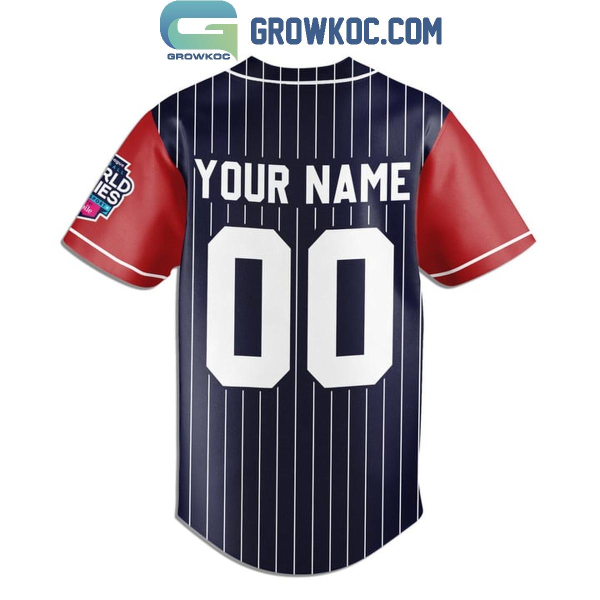 Mid-Atlantic Little League World Series Personalized Baseball Jersey