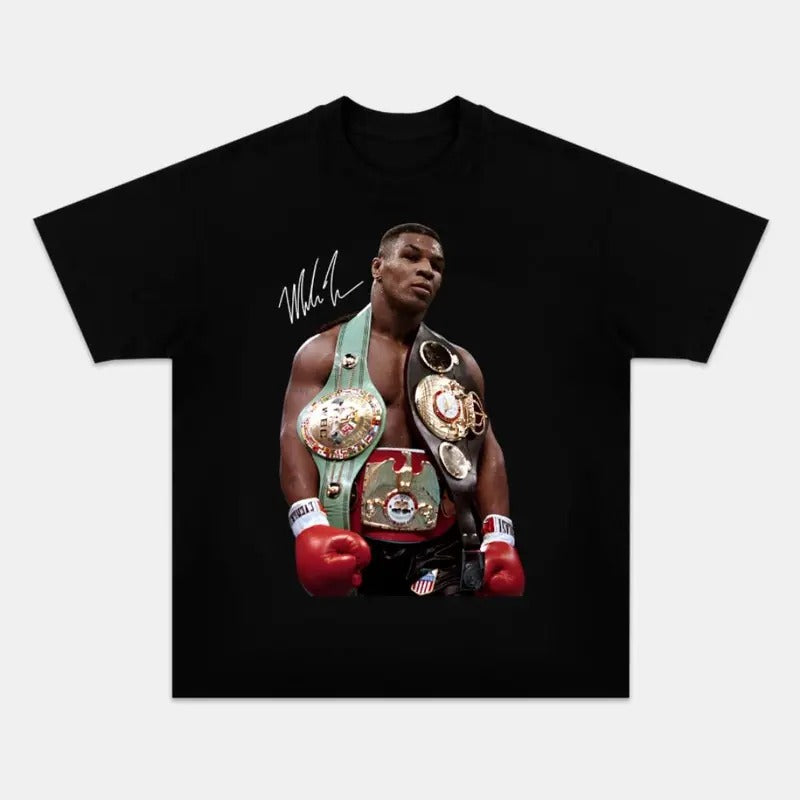 Mike Tyson Y2K Vintage Tee - Boxing Icon Streetwear Hoodie, Sweatshirt | WearSparks.com