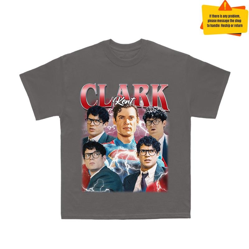 Mild-Mannered Hero Tribute, Retro Funny Style, Unisex Graphic Shirt, Glasses Wearing Reporter And Secret Identity...