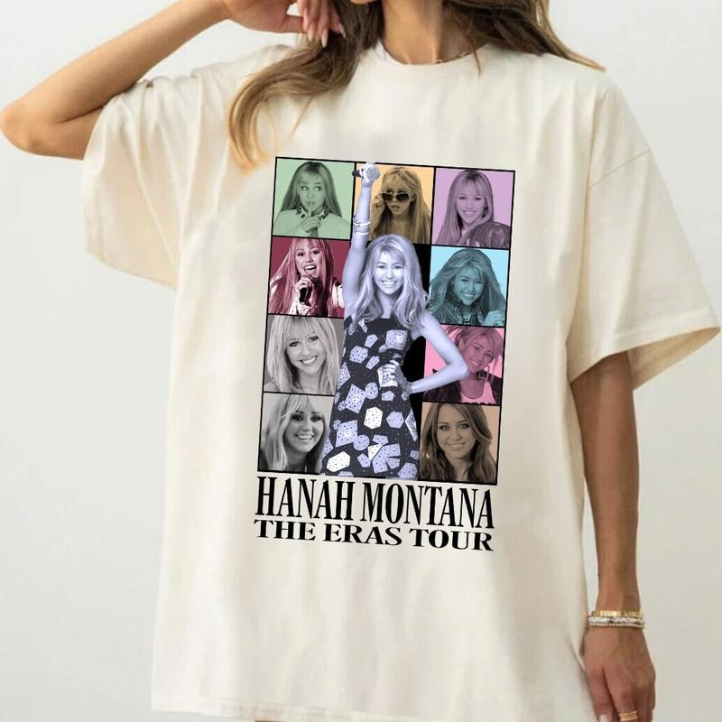 Miley Ci.rus Shirt, Hanah Montana Shirt, Miey Flower Shirt, vintage clothingstyle{n002}2 Hoodie, Sweatshirt | WearSparks.com