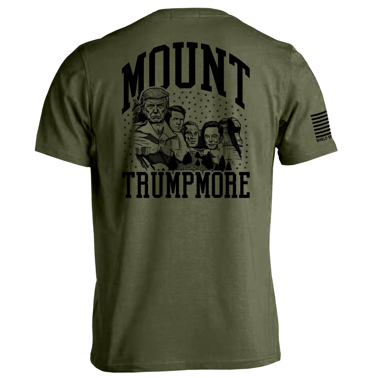 Mount Trumpmore T-Shirts, Hoodie, Sweatshirt | WearSparks.com (Image 3)