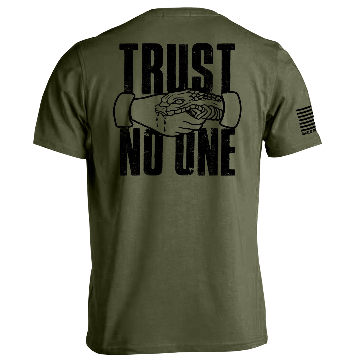 Trust No One (Black) T-Shirts, Hoodie, Sweatshirt | WearSparks.com (Image 2)