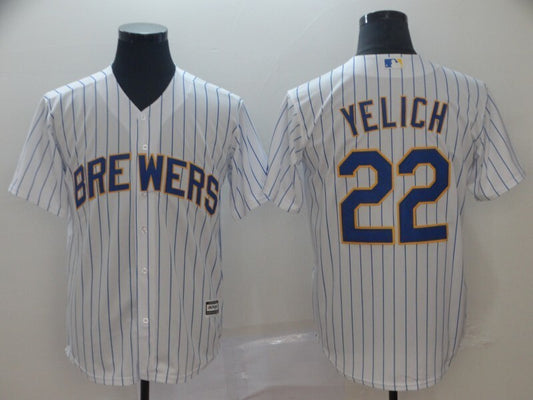 Milwaukee Brewers #22 Christian Yelich Style 5