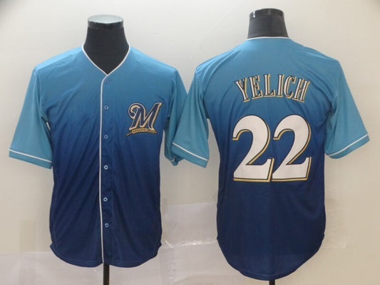 Milwaukee Brewers #22 Christian Yelich _conew1
