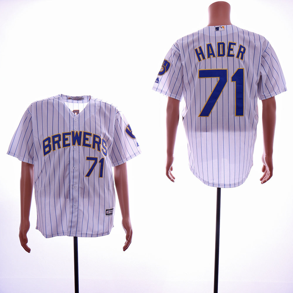 Milwaukee Brewers #71 Josh Hader Style 1