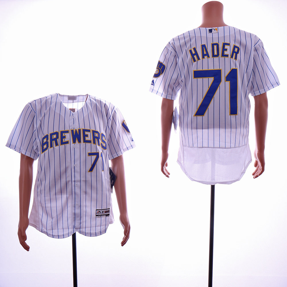Milwaukee Brewers #71 Josh Hader Style 3