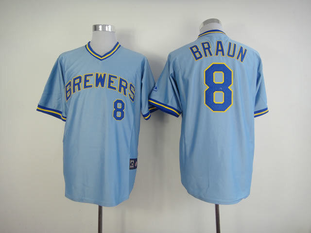 Milwaukee Brewers #8 Style 1
