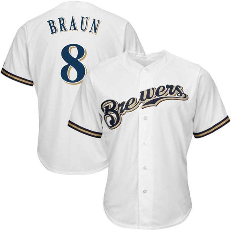 Milwaukee Brewers #8 Style 2