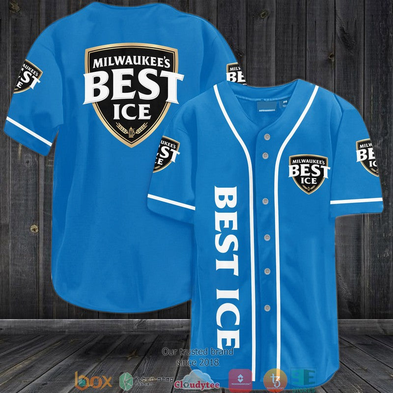 BEST Milwaukee's Best Ice Baseball Jersey
