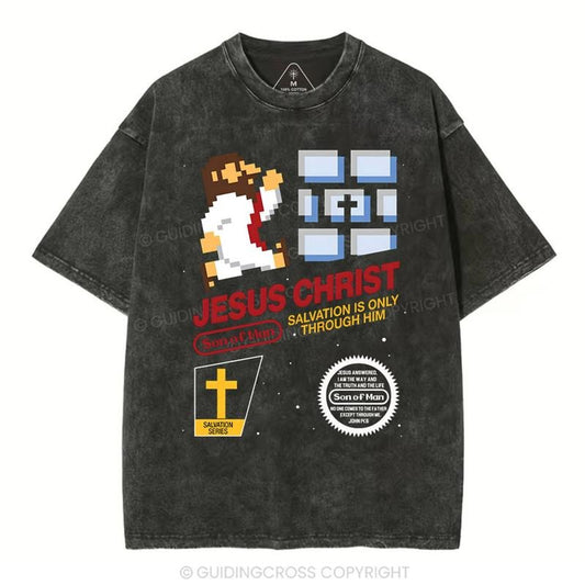 [ Mineral Wash ] Jesus Christ Chirstian Washed TShirt Jesus Graphic Washed Style Shirt Hoodie, Sweatshirt | WearSparks.com