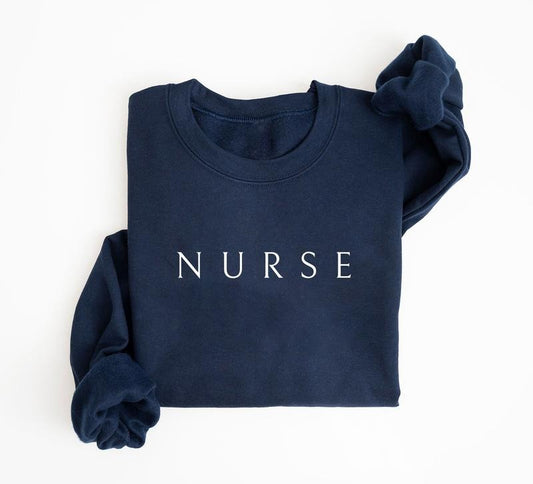 Minimal Nurse sweatshirt, Nurse Crewneck, Healthcare Workers Shirt, Funny Nurse sweatshirt, Nurse Shirt, New Nurse, Nurse...