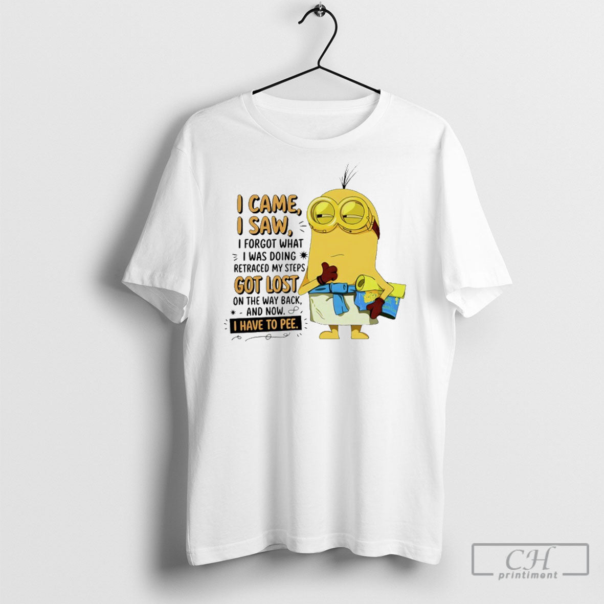 Minions I Came I Saw I Forgot What I Was Doing Retraced My Steps Get