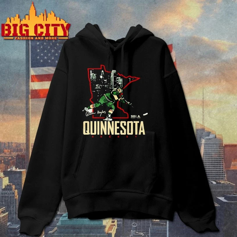 Minnesota Hockey Quinn Hughes signature shirt