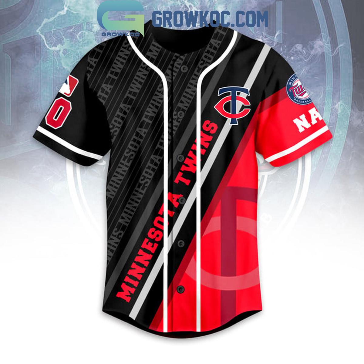 Minnesota Twins Baseball Team State Proud Personalized Baseball Jersey