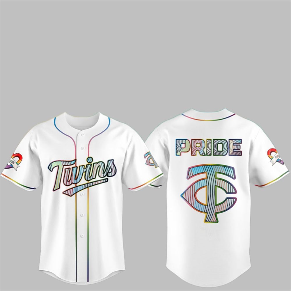 Minnesota Twins LGBTQ Pride Night 2025 Jersey - Grishko.com T-Shirts, Hoodie, Sweatshirt | WearSparks.com (Image 1)