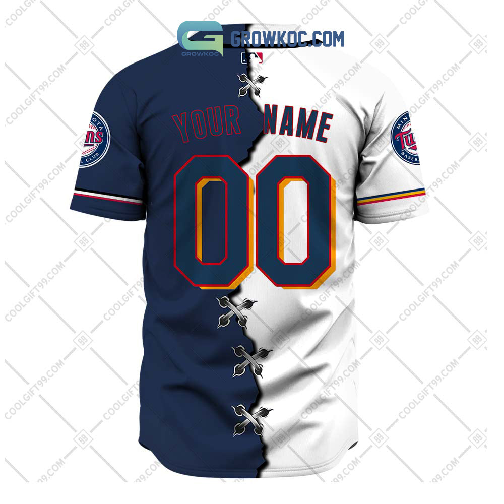Minnesota Twins MLB Personalized Mix Baseball Jersey
