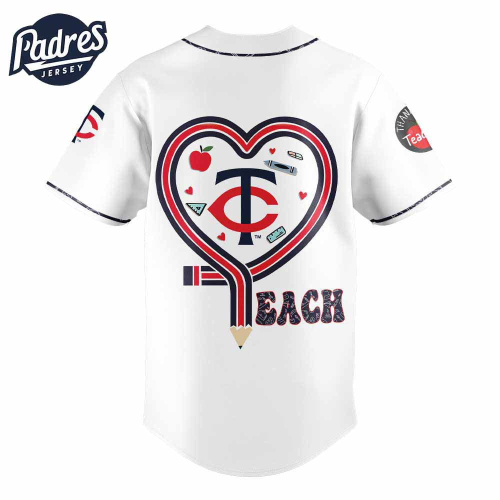 Minnesota Twins Teacher Night Baseball Jersey 2025 Outfit - Padres Jersey Oasis: Elevate Your Baseball Style... (Image 3)