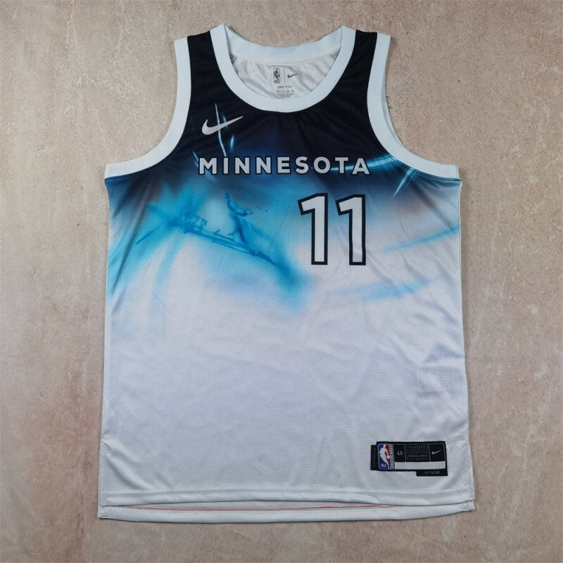 Minnesota Timberwolves #11 Naz Reid Hot Press Timberwolves Style 2