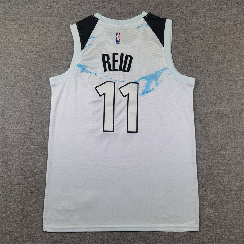 Minnesota Timberwolves #11 Naz Reid Timberwolves 11 White City Edition s-xxl Style 1