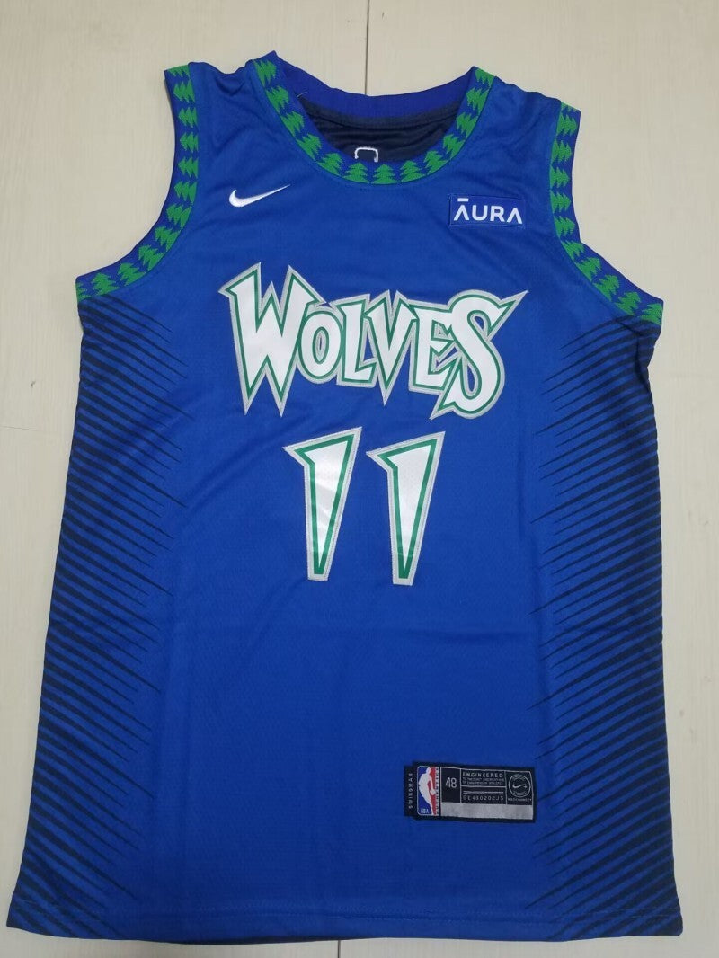 Minnesota Timberwolves #11 Naz Reid Timberwolves 1 Blue City s-xxl Style 2