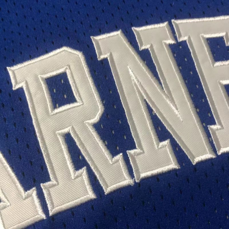 Minnesota Timberwolves #21 Kevin Garnett 1997-98 Authentic jersey blue Style 6