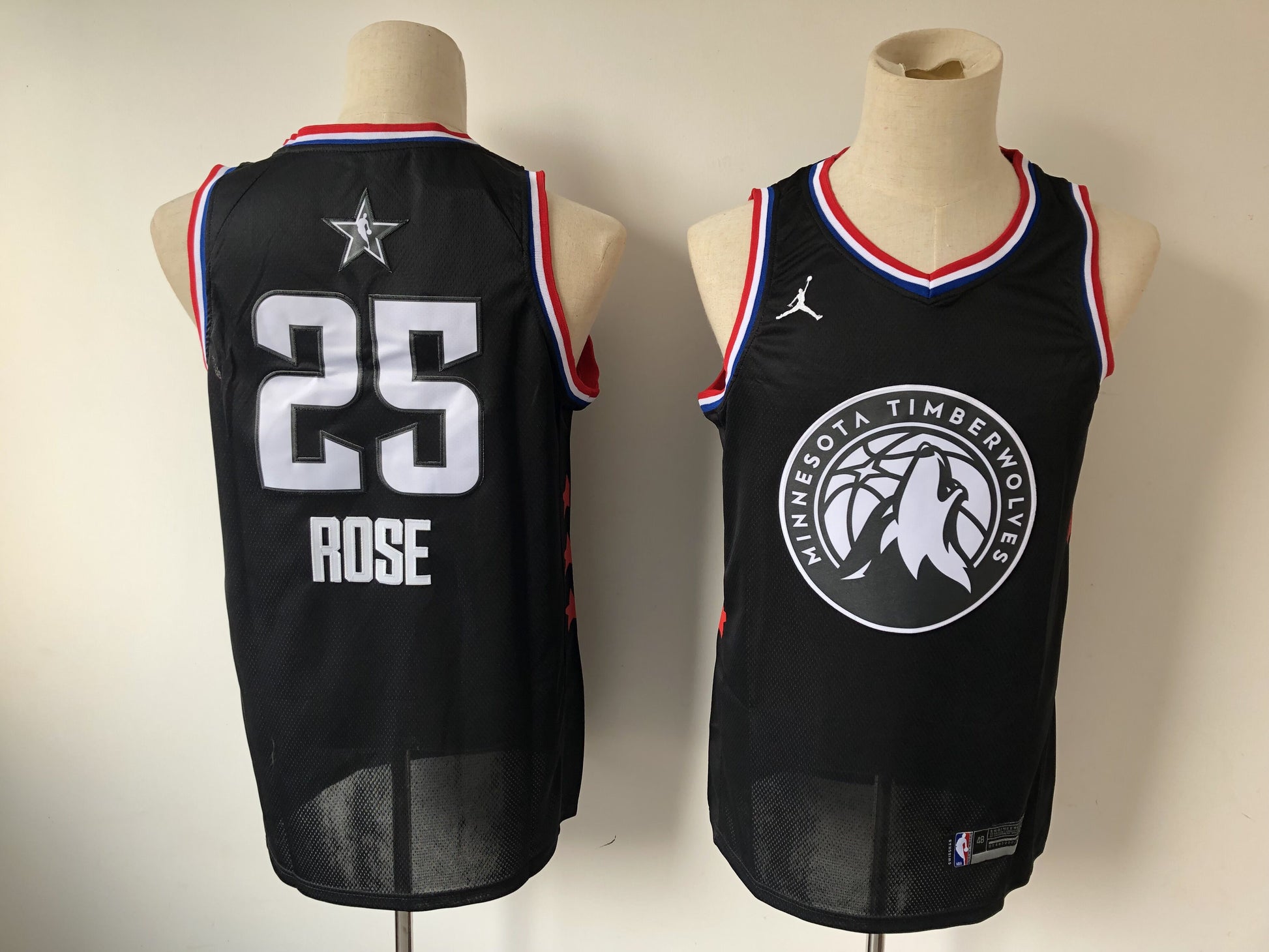 Minnesota Timberwolves #25 Derrick Rose Style 1
