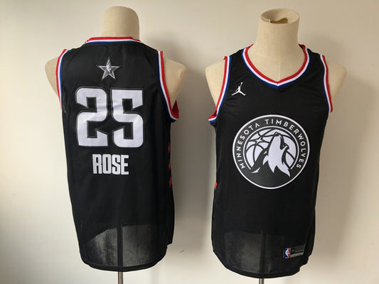 Minnesota Timberwolves #25 Derrick Rose Style 1