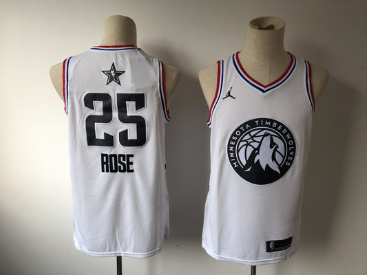 Minnesota Timberwolves #25 Derrick Rose Style 2
