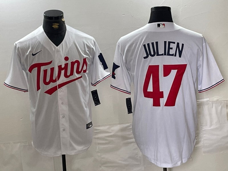 Minnesota Twins #47 Edouard Julien Fan Edition Style 1