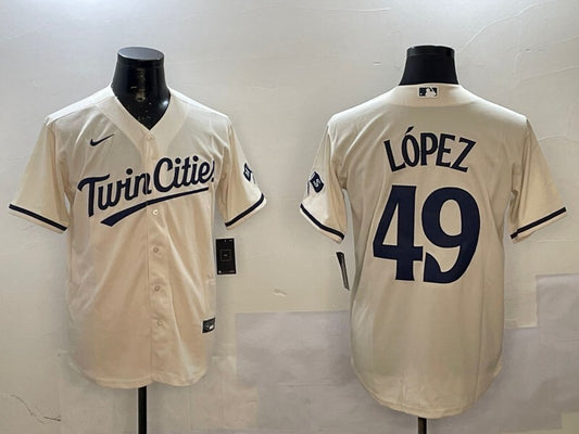 Minnesota Twins #49 Pablo Lopez Fan Edition Style 1