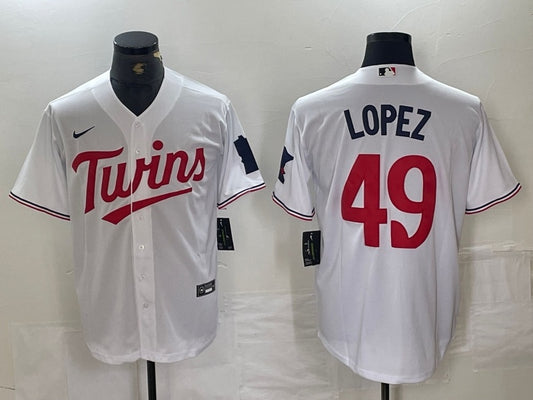 Minnesota Twins #49 Pablo Lopez Fan Edition Style 3