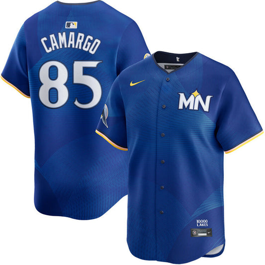 Minnesota Twins #85 Jair Camargo City Connect Limited Jersey